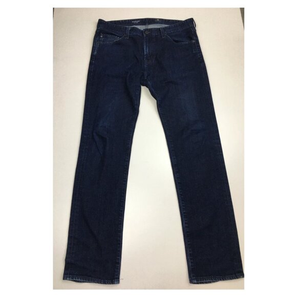 AG ADRIANO GOLDSCHMIED 5 Pocket Dark Wash THE MATCHBOX Slim Straight Jeans - Picture 1 of 13